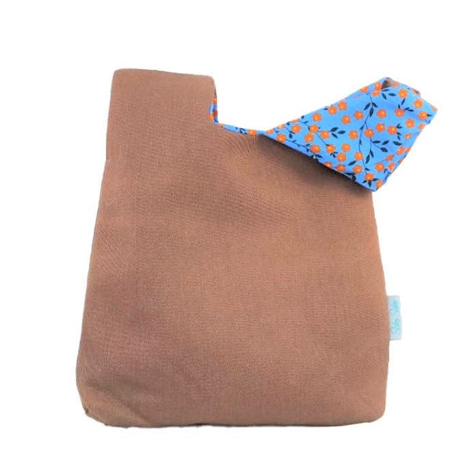 Réversible Jean cuivré et Myosotis