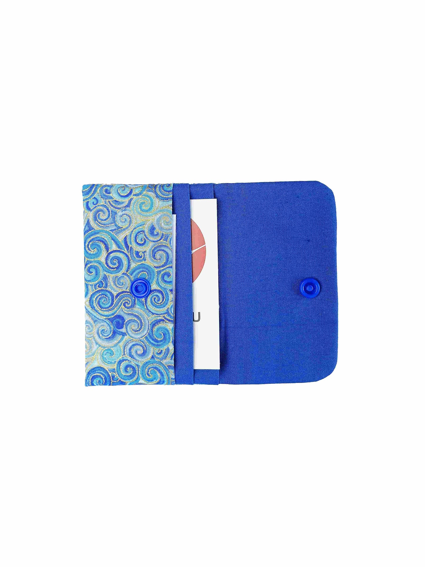 Porte-cartes Arabesques Bleu