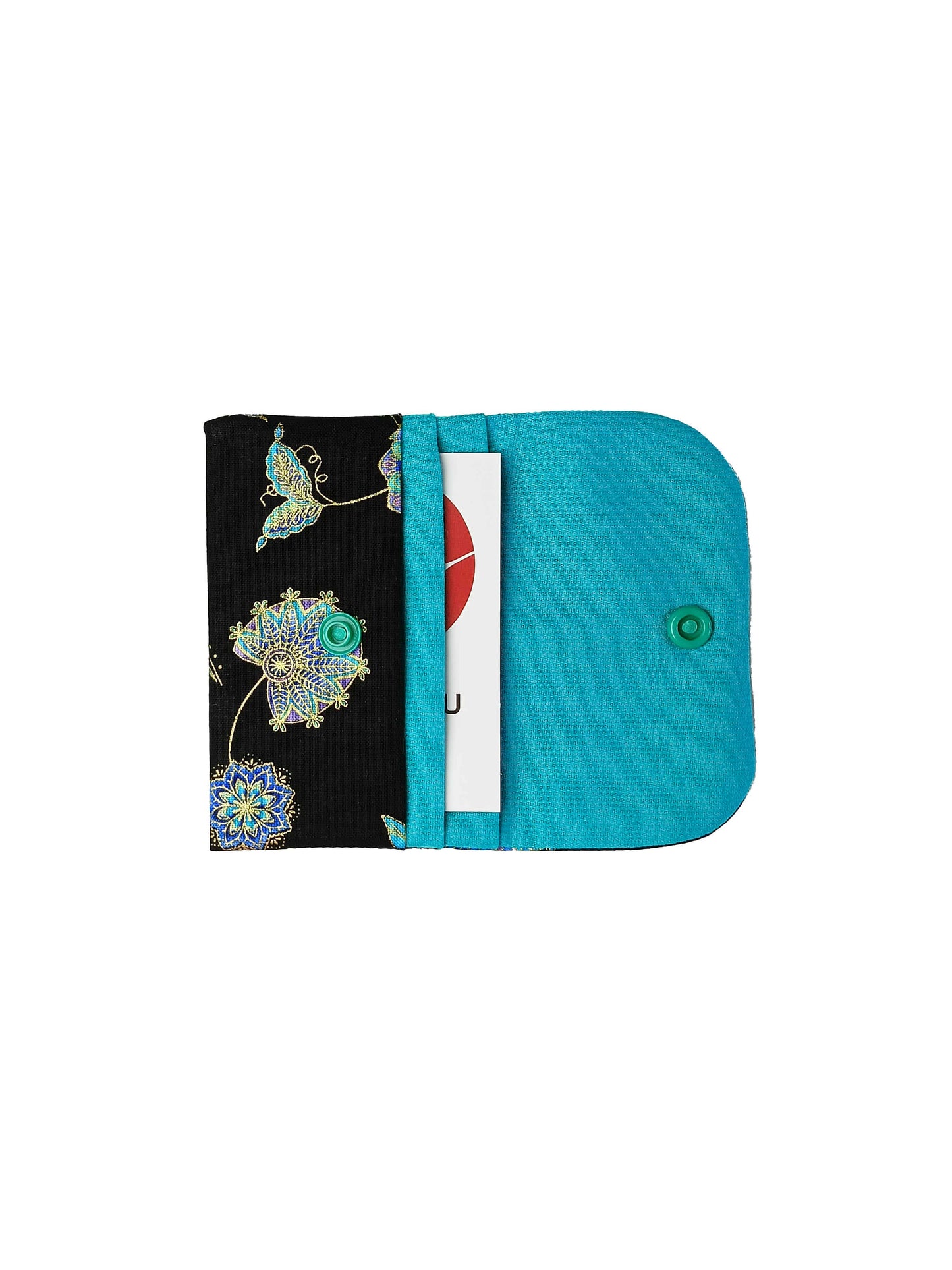 Porte-cartes Blue Floralia