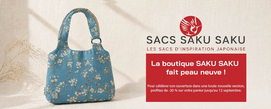 Bienvenue dans la nouvelle boutique SAKU SAKU !