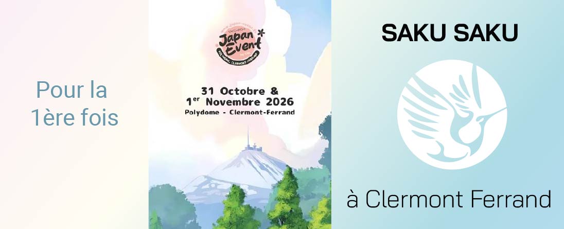 SAKU SAKU prend la route de Clermont-Ferrand pour la Japan Event 2026 !