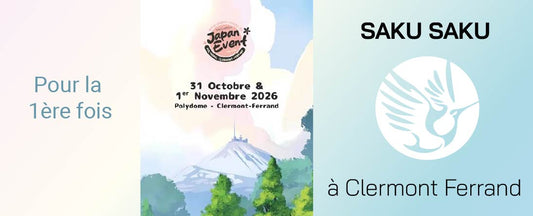 SAKU SAKU prend la route de Clermont-Ferrand pour la Japan Event 2026 !