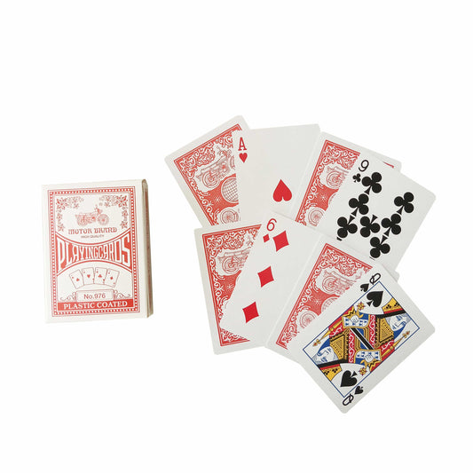Jeu de 54 cartes Rouge
