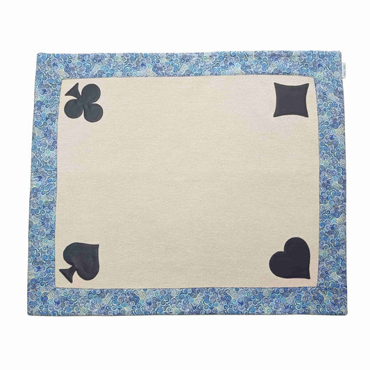 Tapis Saju Bleu Arabesque