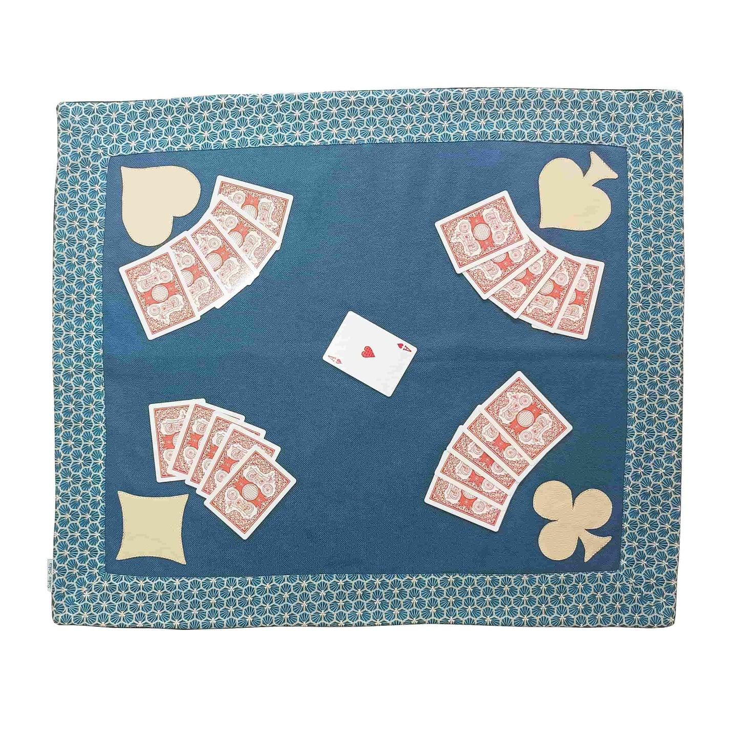 Tapis Saju Bleu Triad