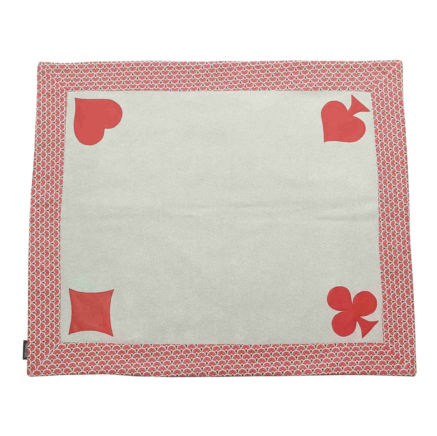 Tapis Saju Rouge Palmes