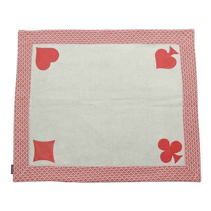 Tapis Saju Rouge Palmes
