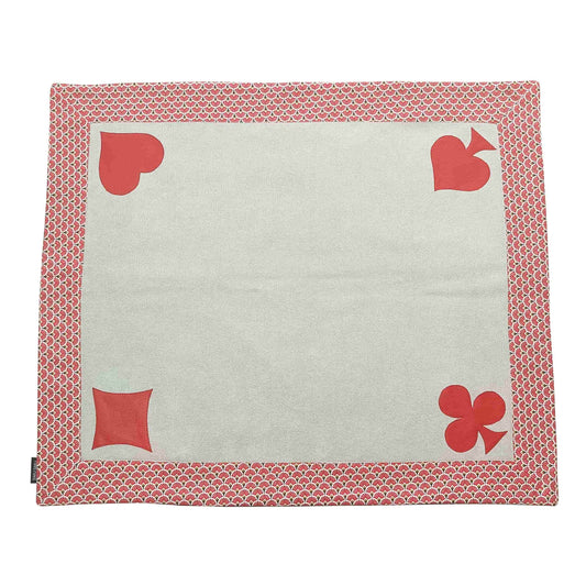 Tapis Saju Rouge Palmes