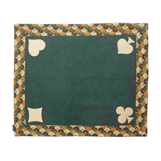 Tapis Saju Vert Fleurs Automne