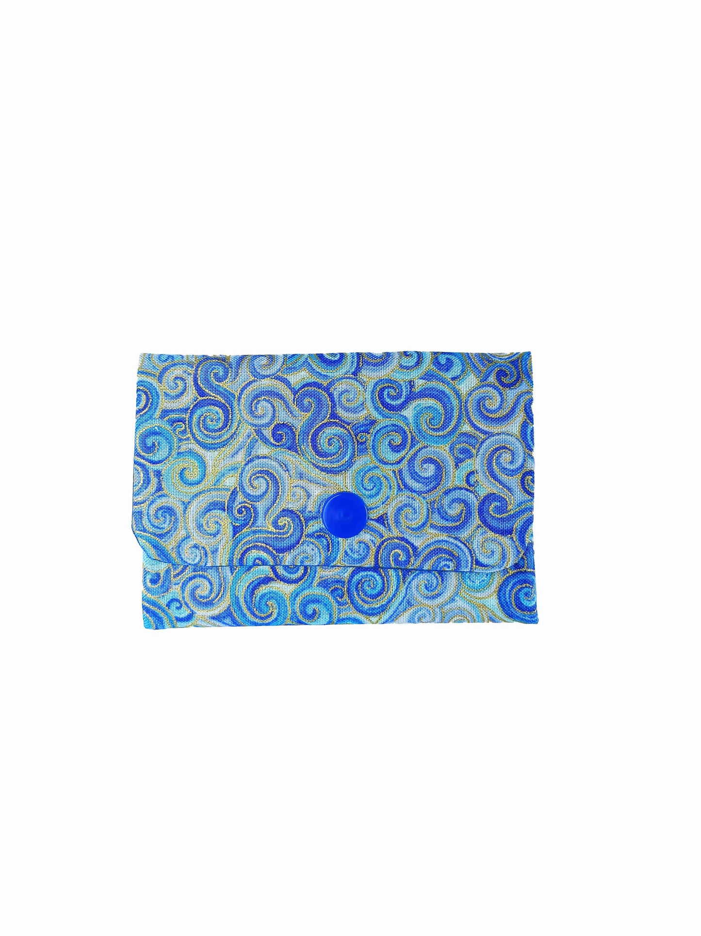 Porte-cartes Arabesques Bleu