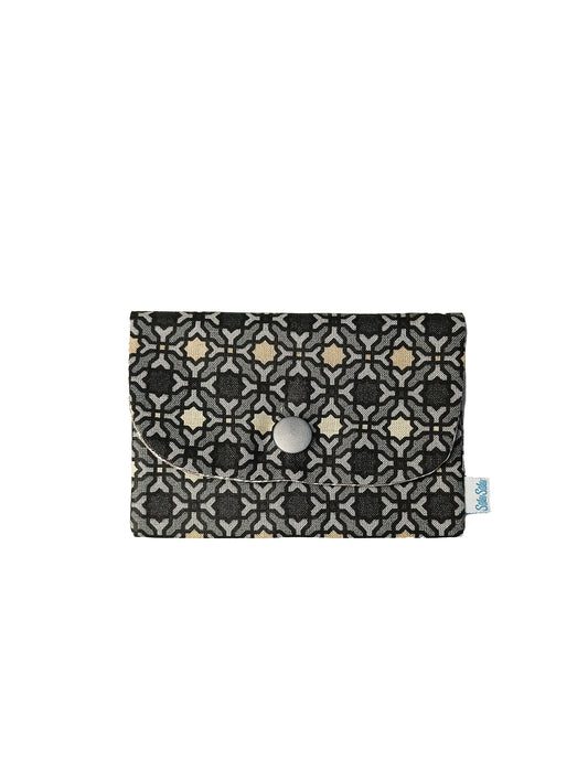 Porte-cartes Mosaïques marron
