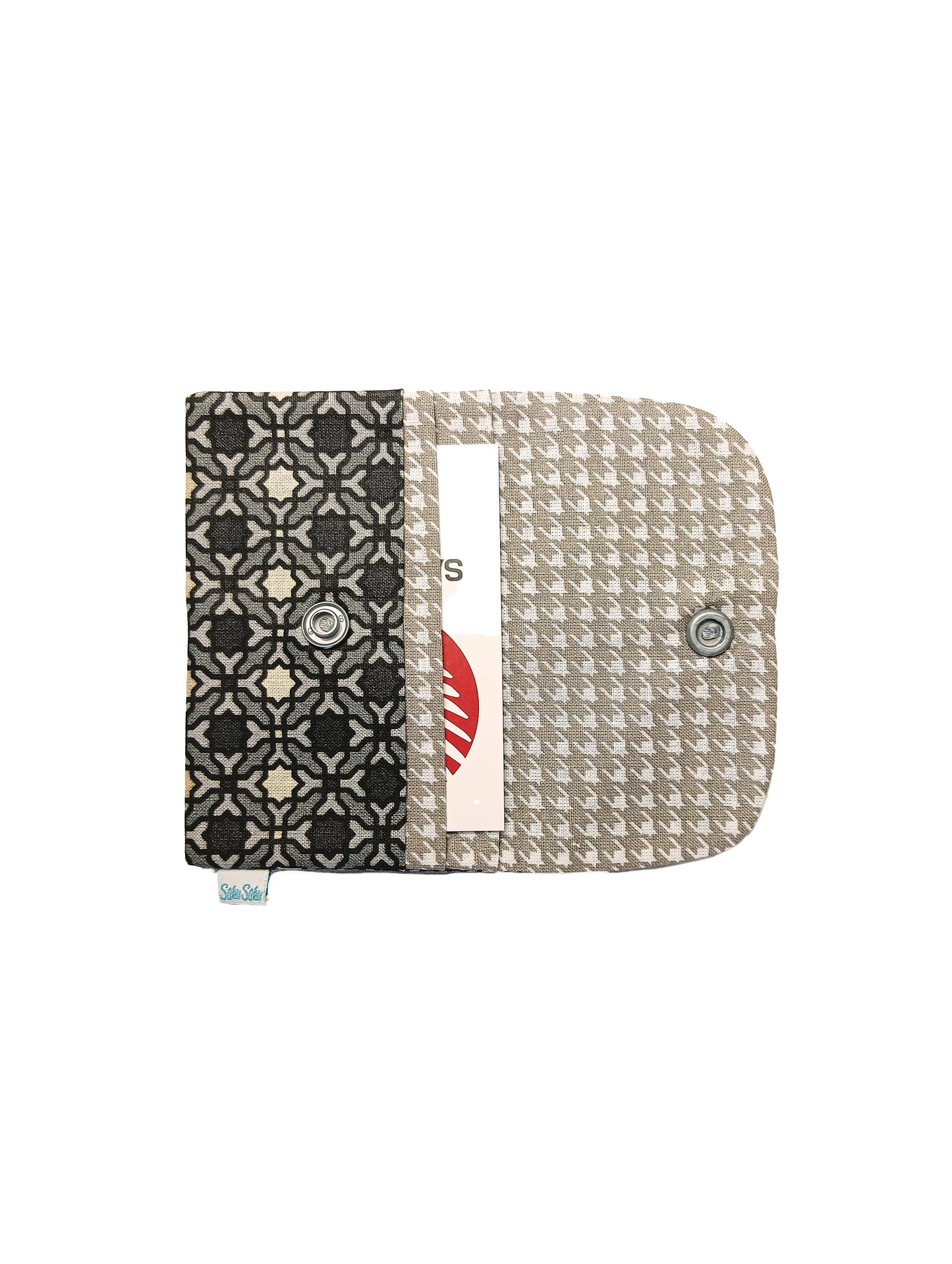 Porte-cartes Mosaïques marron