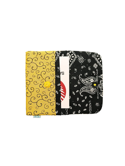 Porte-cartes Volutes Jaune