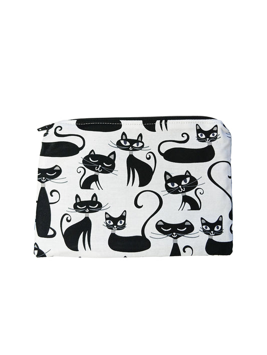 Grande pochette Chats Noirs
