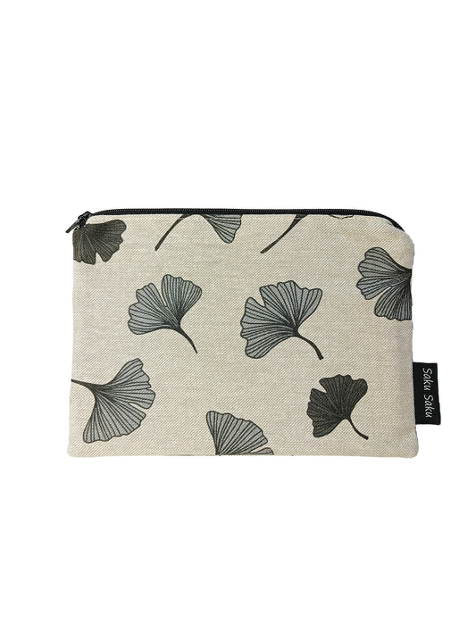 Grande pochette Ginkgo Noir