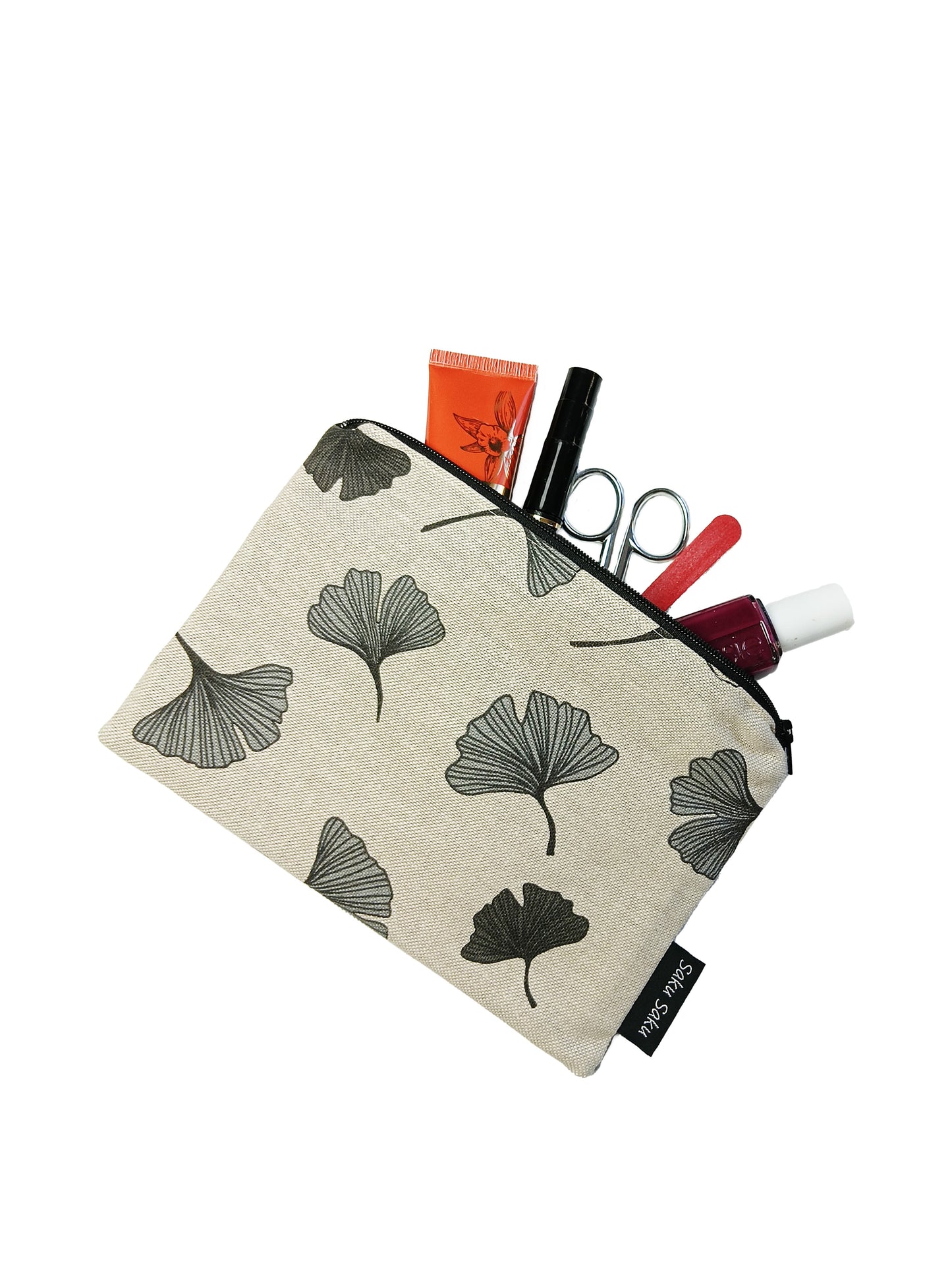 Grande pochette Ginkgo Noir