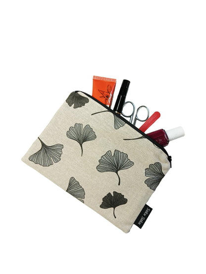 Grande pochette Ginkgo Noir