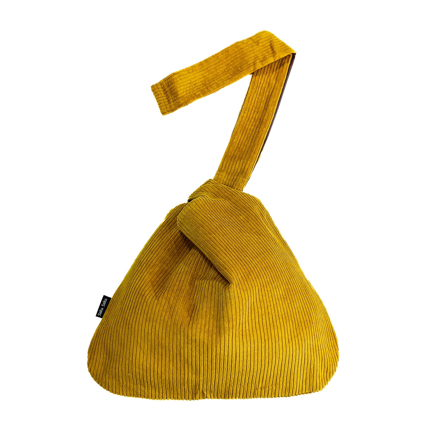Sac à mainVelours Côtelé Safran