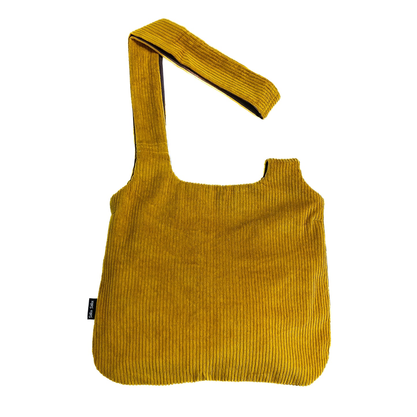 Sac à mainVelours Côtelé Safran