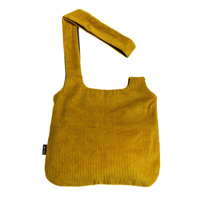 Sac à mainVelours Côtelé Safran