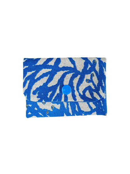 Porte-cartes Calédonie Bleu