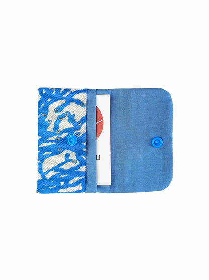 Porte-cartes Calédonie Bleu