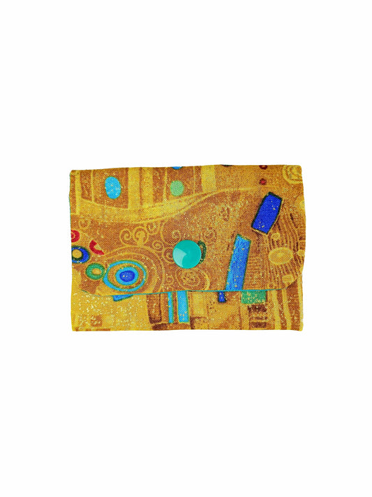 Porte-cartes Klimt Doré