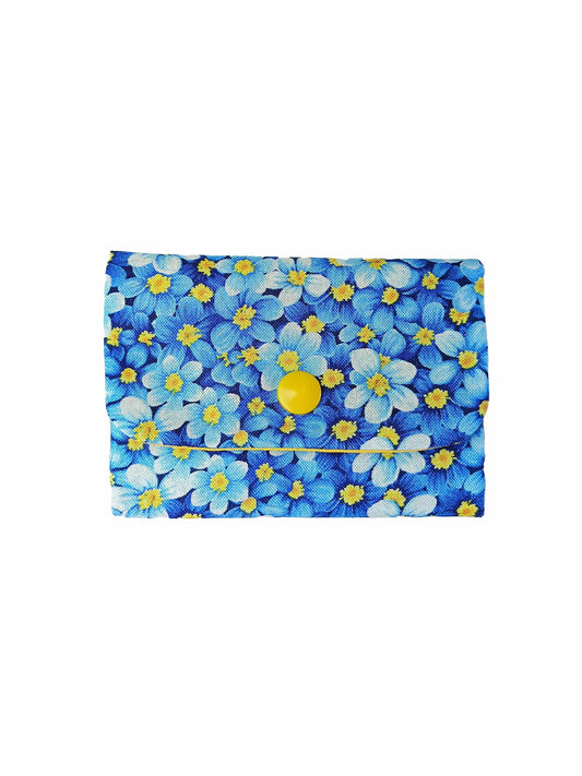 Porte-cartes Sakura Bleu