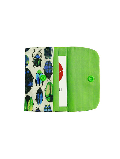 Porte-cartes Scarabées