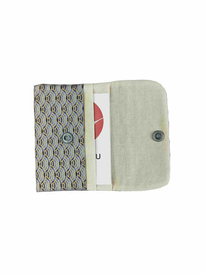 Porte-cartes Seigahia Gris