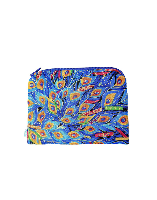 Petite Pochette Paon Doré