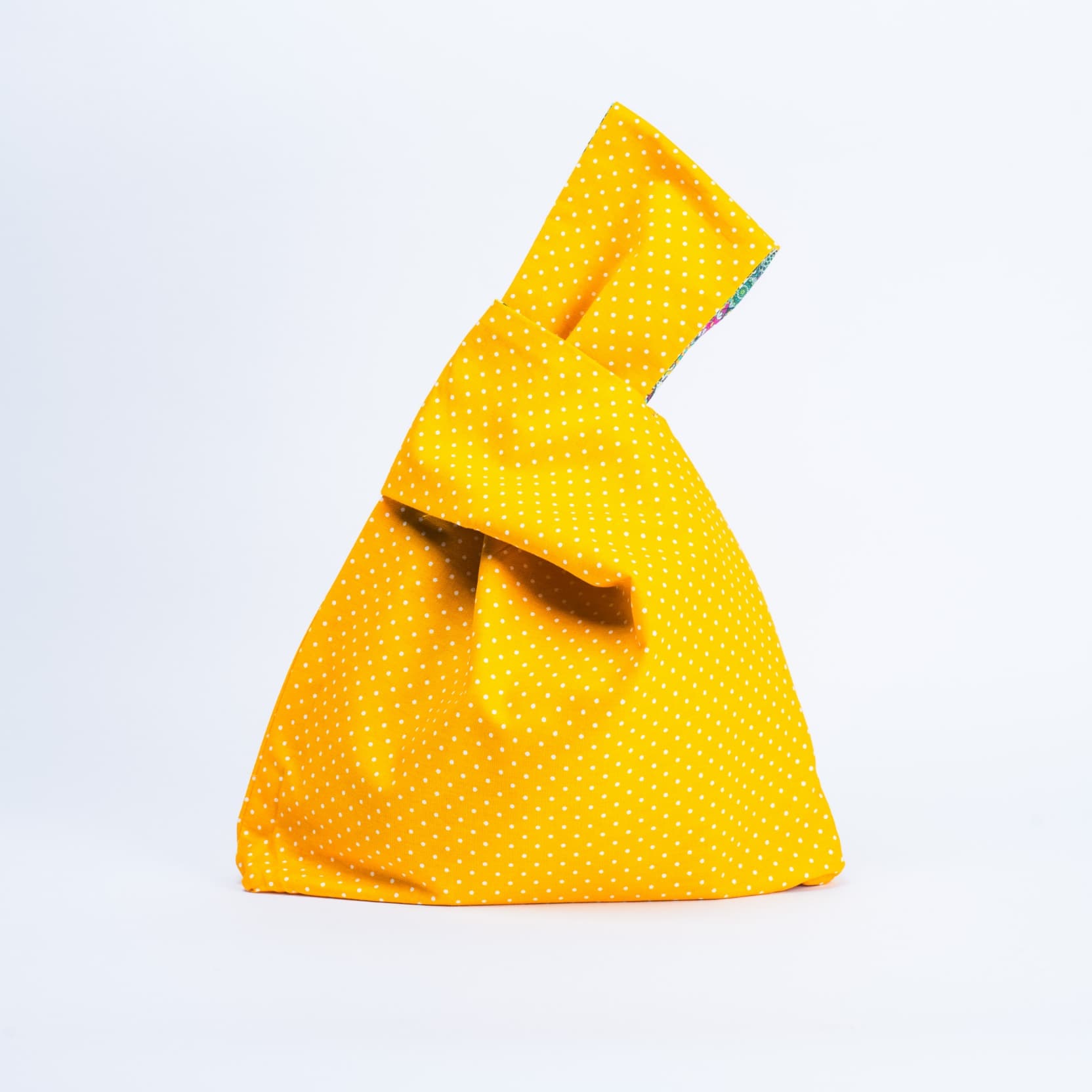 Réversible Azuléros Jaune Plumetis