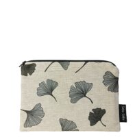 Grande Pochette Ginkgo Noir