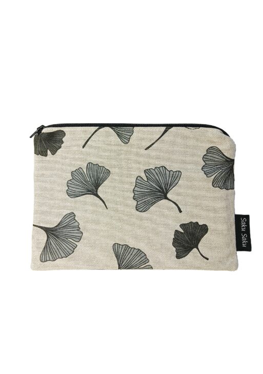 Grande Pochette Ginkgo Noir