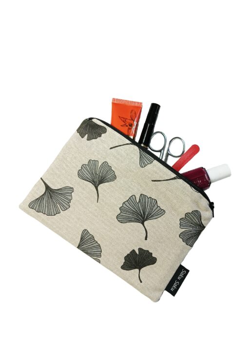 Grande Pochette Ginkgo Noir