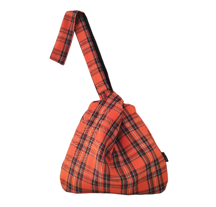 Saku Okina Tartan Orange