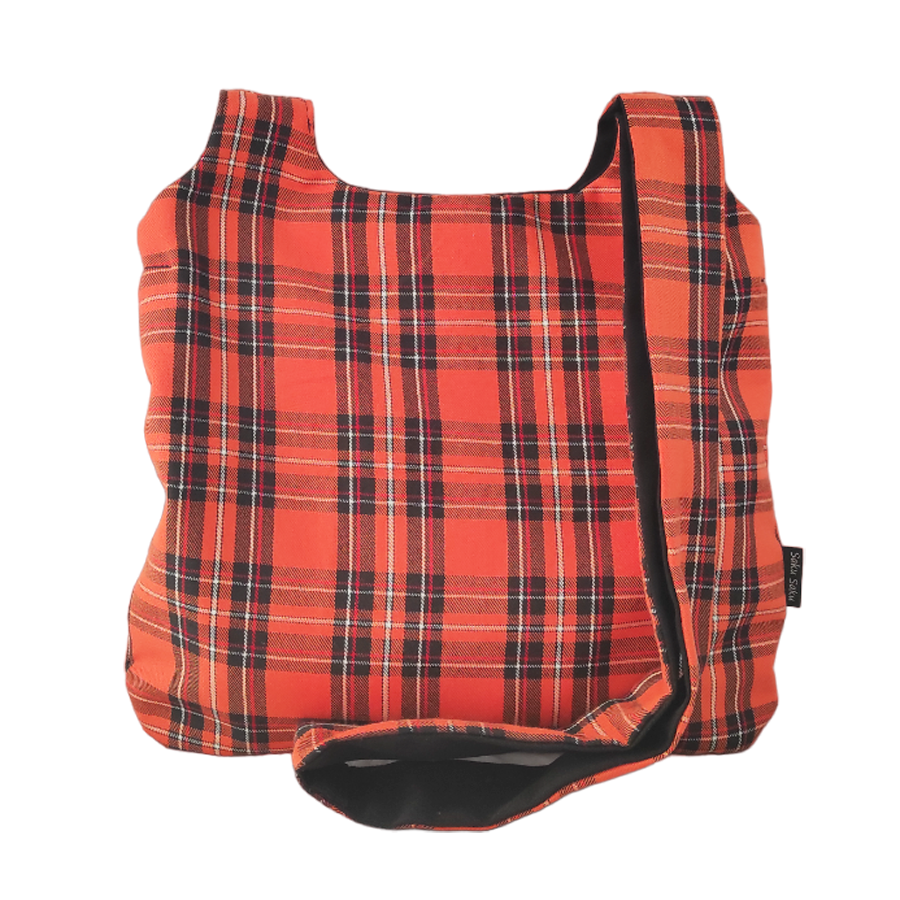 Saku Okina Tartan Orange