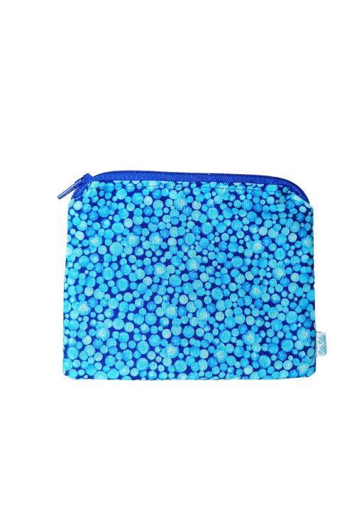Petite Pochette Blue Bubbles