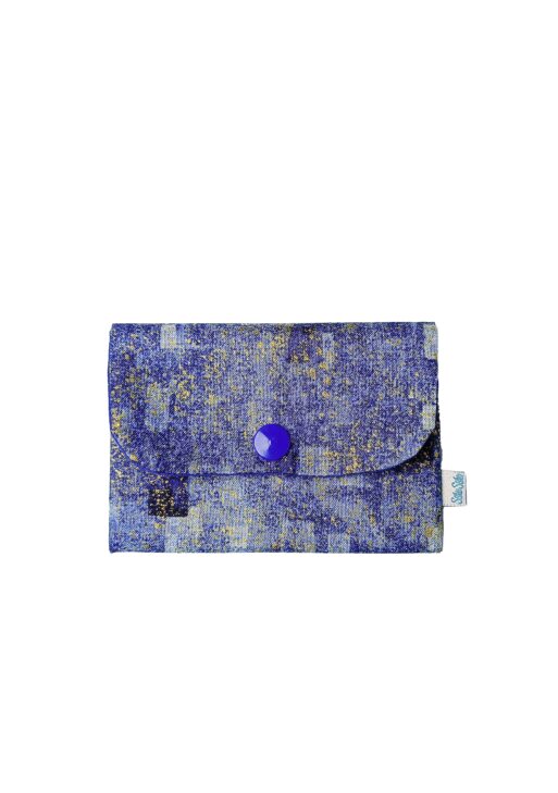 Porte Cartes Klimt Bleu
