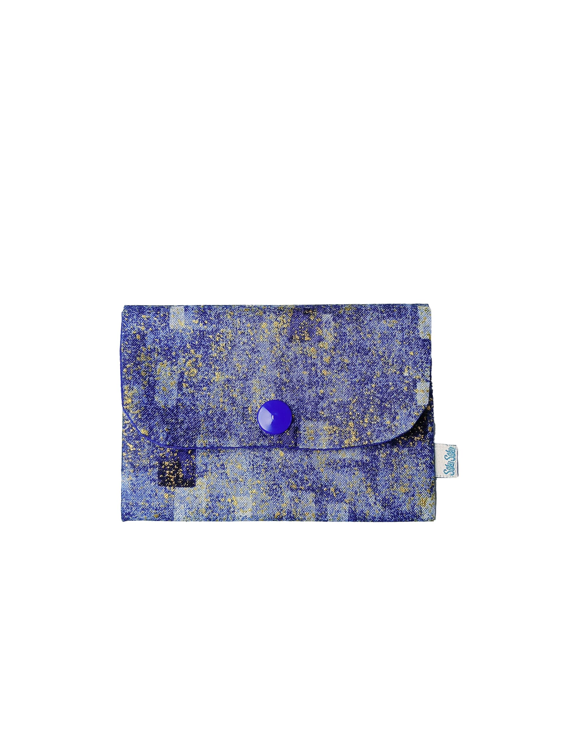 Porte Cartes Klimt Bleu