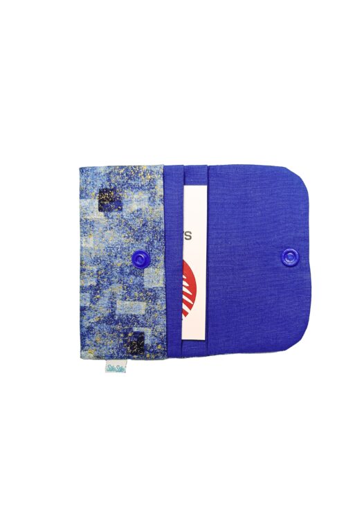 Porte Cartes Klimt Bleu