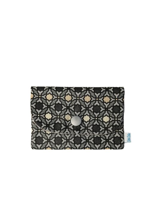 Porte Cartes Mosaïque Marron