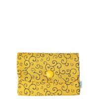 Porte Cartes Volutes Jaune