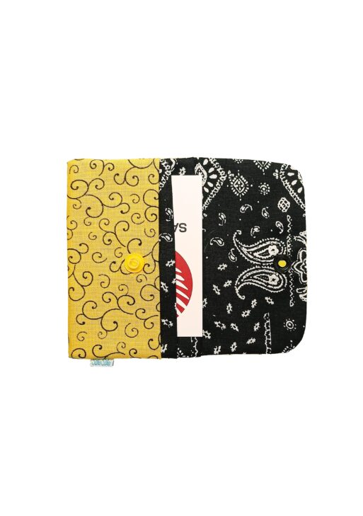 Porte Cartes Volutes Jaune