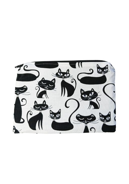 Grande Pochette Chats noirs
