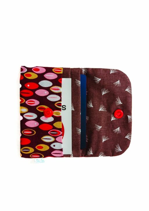 Porte Cartes Feuilles Eucalyptus stylisées