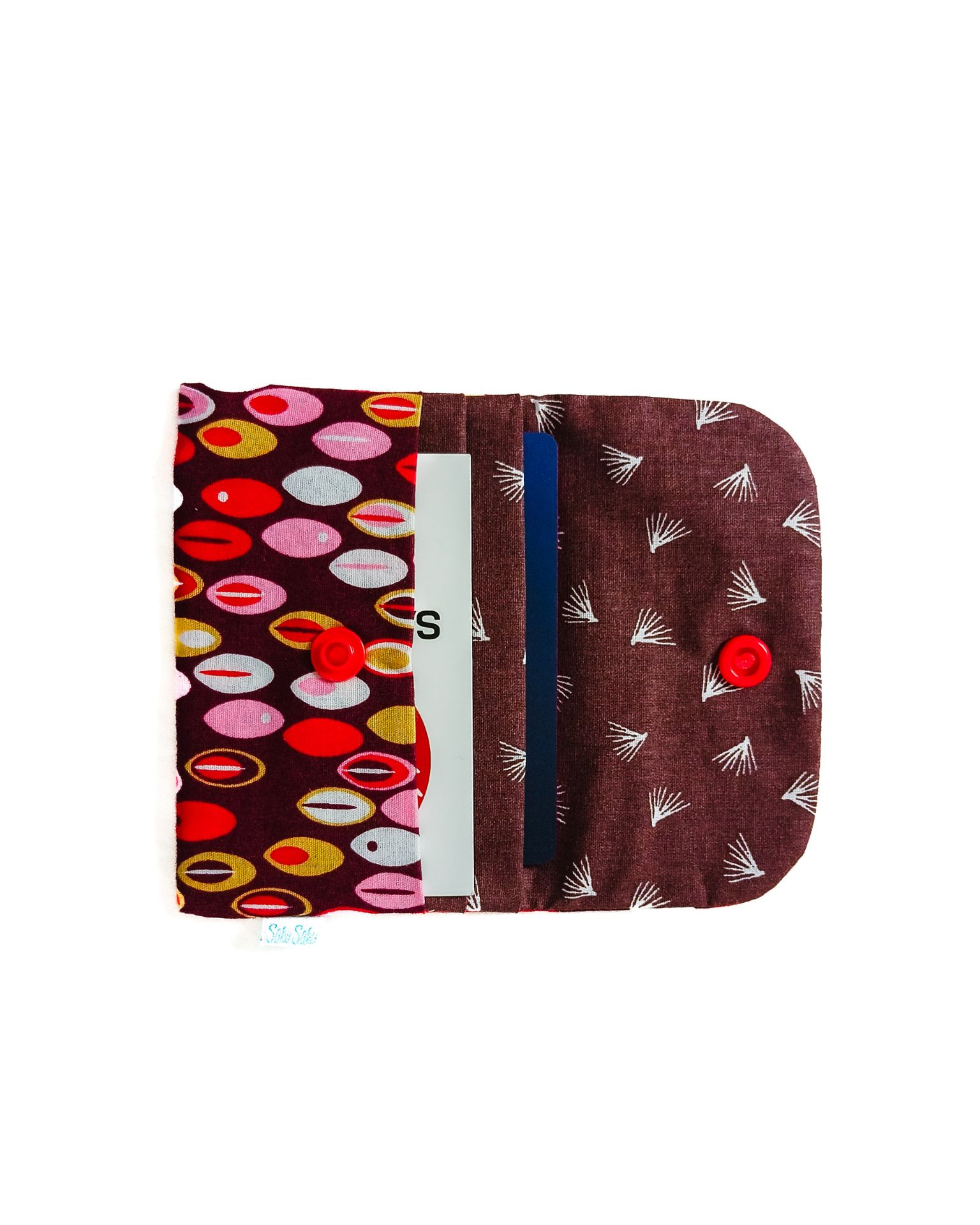 Porte Cartes Feuilles Eucalyptus stylisées – Image 1