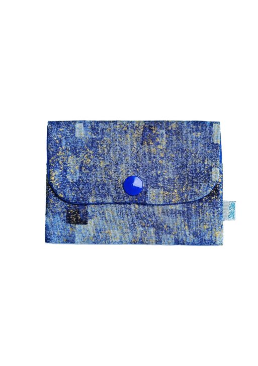 Porte Cartes Klimt Bleu