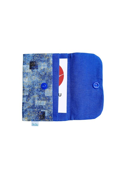 Porte Cartes Klimt Bleu