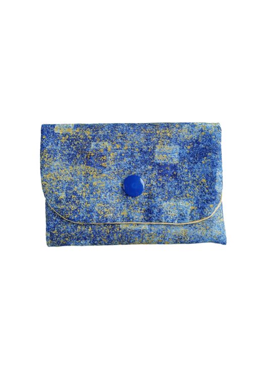 Porte Cartes Klimt Bleu
